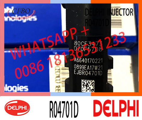EJBR04701D A6640170021 A6640170221 R03401D R04701D nowy wtryskiwacz paliwa DELPHI dla Ssangyong Actyon 2.0d 2006-2011